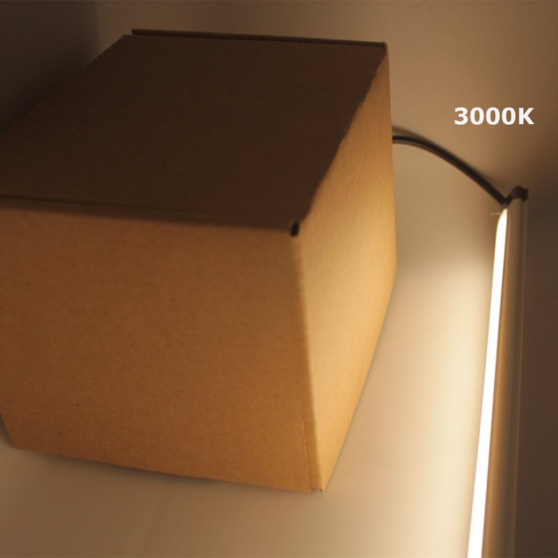 Litever 6 Inches Under Cabinet Light Bar for Small Cabinets, 12VDC, 2.5W, 3000K Warm White,with Mounting Clips, Screws, Self-Adhesive Pads. Compatible LL-008 Series -(2-Pack-3000K) - Image 5